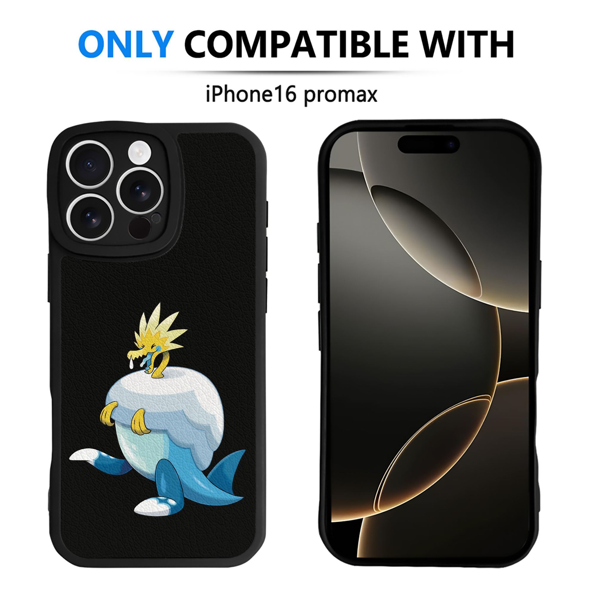 （画像用） ポケットモンスター Pokémon 【iPhone 16シリーズ対応】シリコンスマホケース（レザー調） 材質：シリコン